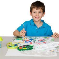 Farbki 24 Kolory Plus Biała i Pędzle