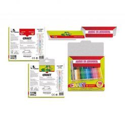 Kredki Dwustronne Crazy 2448 Kolory