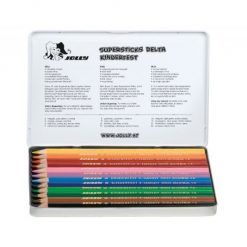 Kredki Trójkątne Delta 12 Kolorów