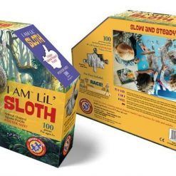 Puzzle konturowe I AM - Leniwiec 100 el.