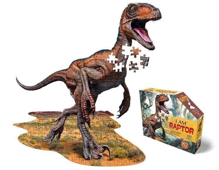 Puzzle konturowe I AM RAPTOR Puzzle konturowe I AM RAPTOR