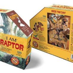 Puzzle konturowe I AM RAPTOR