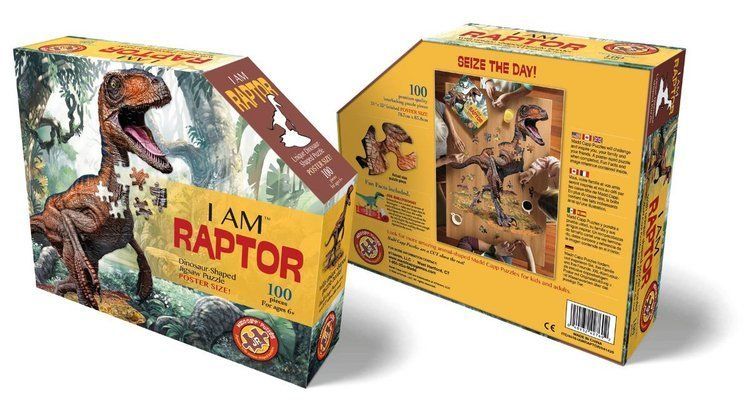 Puzzle konturowe I AM RAPTOR Puzzle konturowe I AM RAPTOR