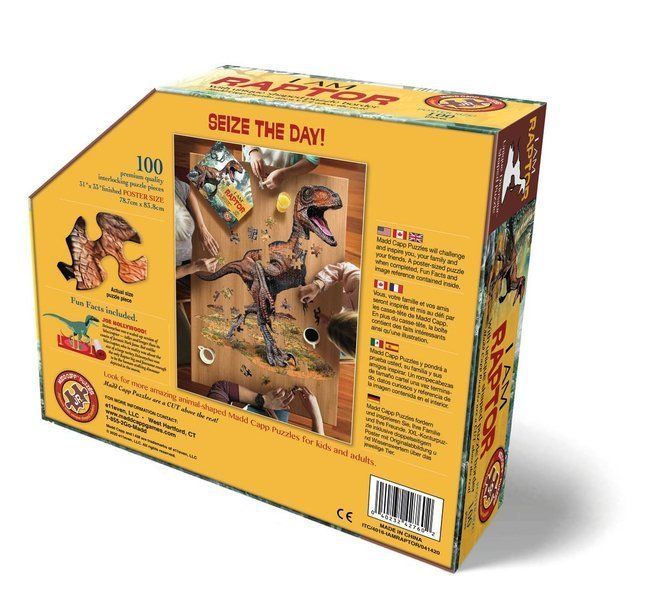 Puzzle konturowe I AM RAPTOR Puzzle konturowe I AM RAPTOR