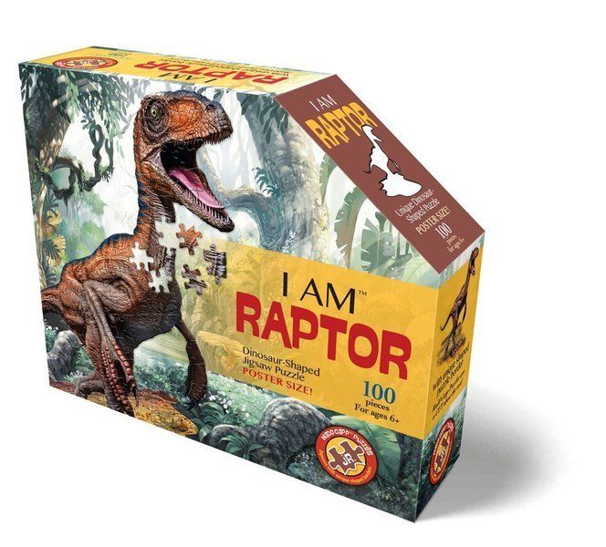 Puzzle konturowe I AM RAPTOR Puzzle konturowe I AM RAPTOR