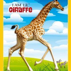 Puzzle konturowe I AM - Żyrafa 100 el.