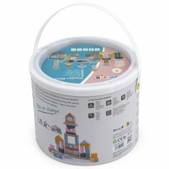 Zestaw klocków w wiaderku 60