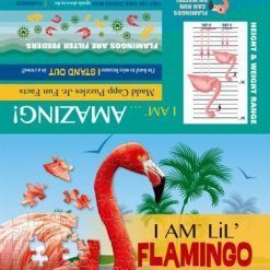 Puzzle konturowe I AM - Flaming 100 el.