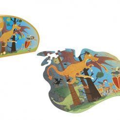 Puzzle konturowe Smok