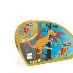 Puzzle konturowe Smok