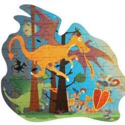 Puzzle konturowe Smok