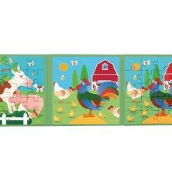 Puzzle magnetyczne Farma