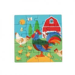 Puzzle magnetyczne Farma