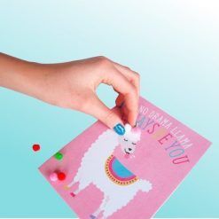 Zestaw artystyczny Lama i pompony