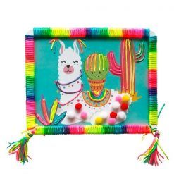 Zestaw artystyczny Lama i pompony