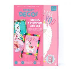 Zestaw artystyczny Lama i pompony