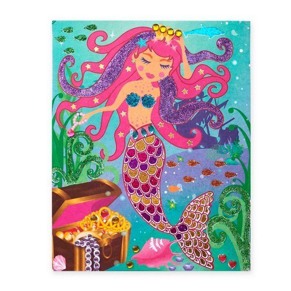 Zestaw artystyczny brokat Syrenki Zestaw artystyczny brokat Syrenki