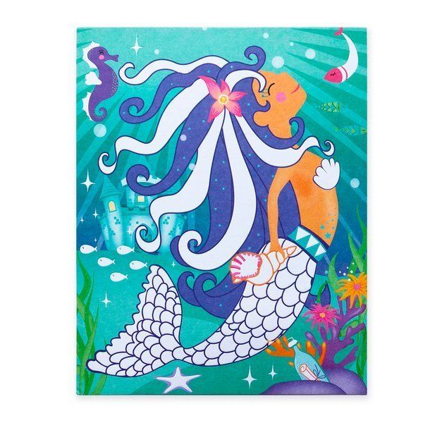 Zestaw artystyczny brokat Syrenki Zestaw artystyczny brokat Syrenki