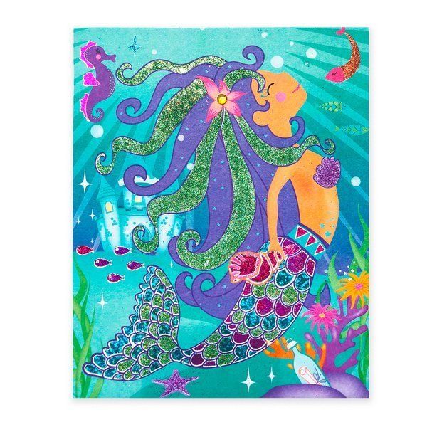 Zestaw artystyczny brokat Syrenki Zestaw artystyczny brokat Syrenki