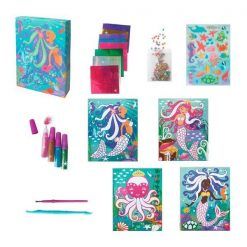 Zestaw artystyczny brokat Syrenki