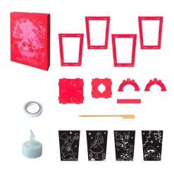 Zestaw kreatywny zdrapka Lampion