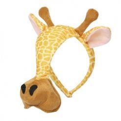 Maska - opaska w kształcie żyrafy