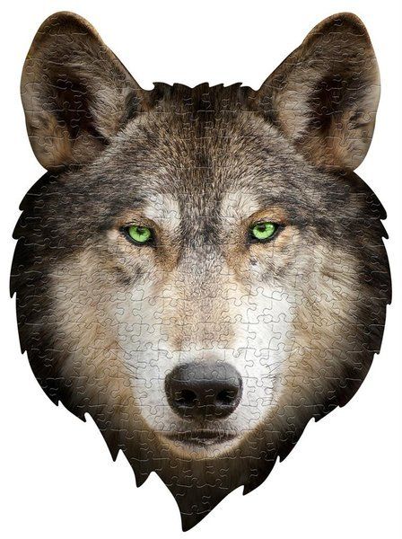 Puzzle konturowe I AM – Wilk 300 el. Puzzle konturowe I AM – Wilk 300 el.