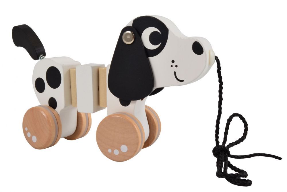 Piesek na sznurku do ciągnięcia Piesek na sznurku do ciągnięcia