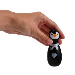 Kręgle drewniane wesołe pingwinki