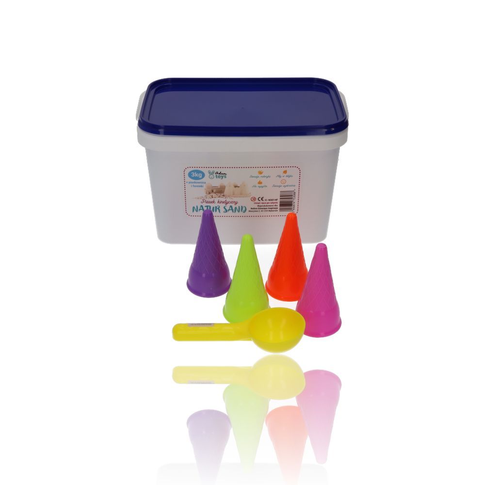 Piasek kinetyczny 3 kg Natursand Piasek kinetyczny 3 kg Natursand