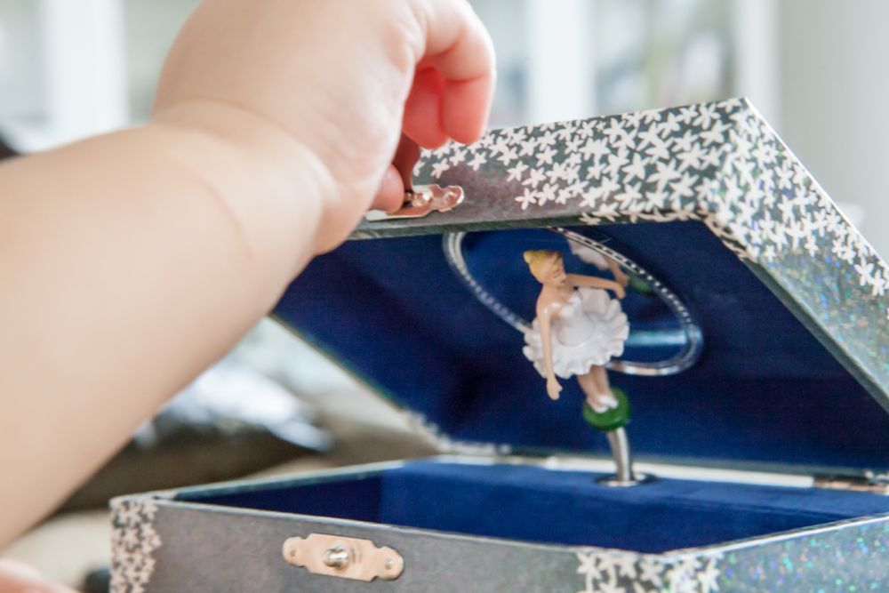 Pozytywka niebieska balerina Pozytywka niebieska balerina