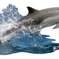 Puzzle konturowe I AM – Delfin 100 el.