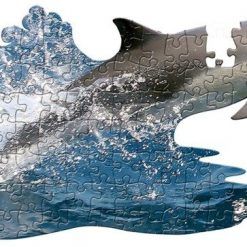 Puzzle konturowe I AM – Delfin 100 el.