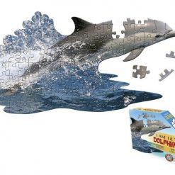 Puzzle konturowe I AM – Delfin 100 el.