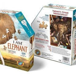 Puzzle konturowe I AM – Słoń 700 el.