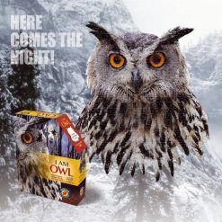 Puzzle konturowe I AM - Sowa 550 el.