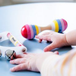 Tęczowe janczary z uchwytem