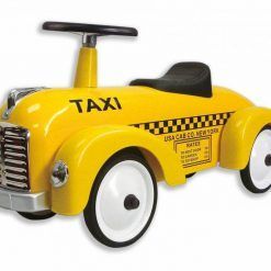Wyścigówka Taxi metalowy jeździk