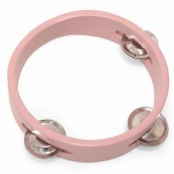 Zestaw muzyczny różowy drewniany