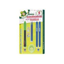 Zmywalny 4-kolorowy długopis z akcesoriami