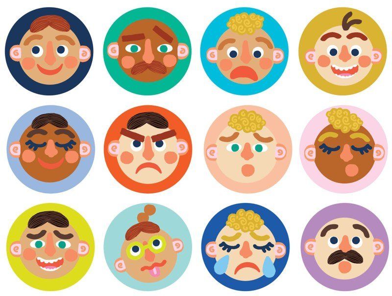 Gra pamięciowa Emocje na twarzy Gra pamięciowa Emocje na twarzy